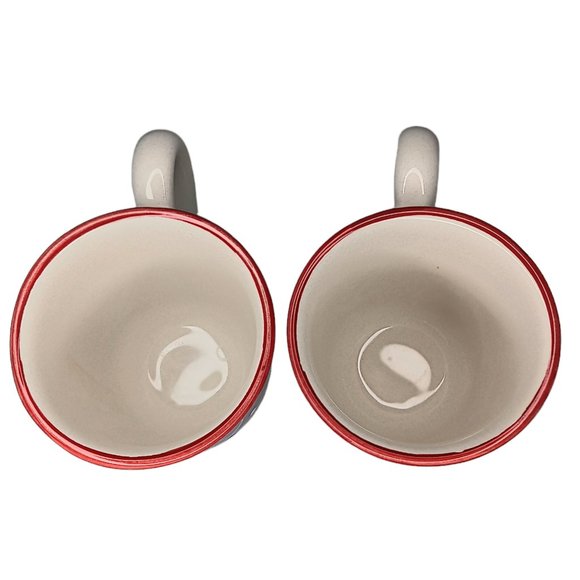 Pier One San Marco Mugs Hand Painted Set of Two - Picture 6 of 8